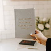 I Know The Plans Journal